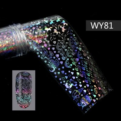 Nail Art Daisy Päikeseõie Foolium Paber Transfer 4*100CM Küünekleebised ja Kleebised Disain DIY liugurid Decor Foils Maniküür Suvine