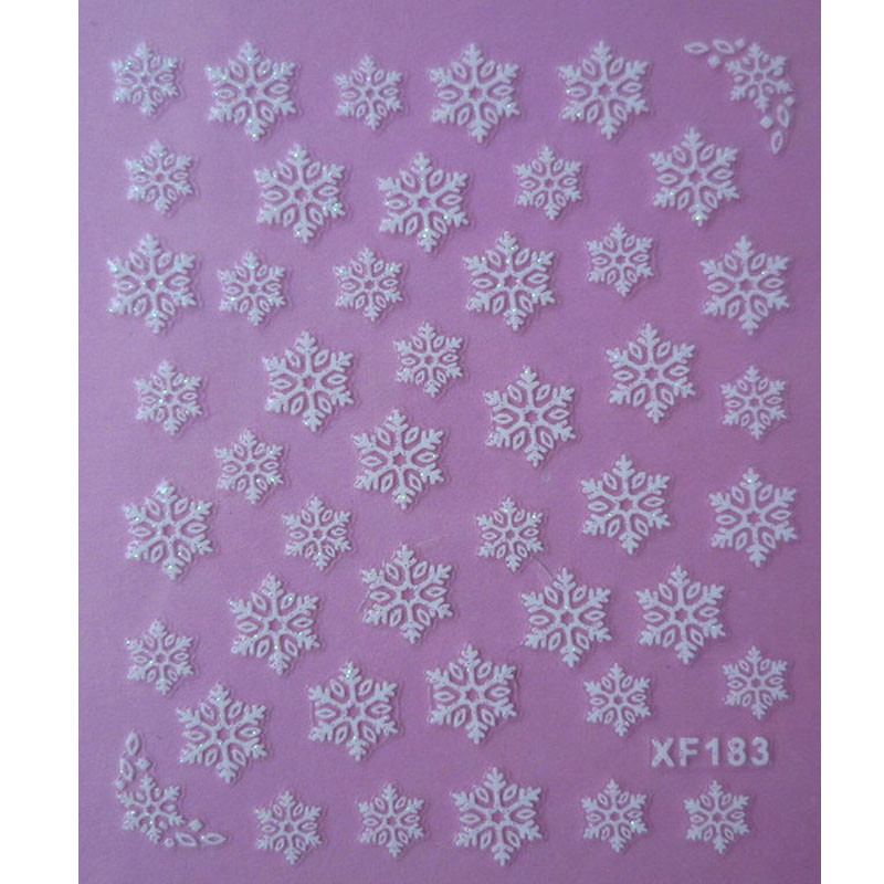 3D DIY Flower Design Nails Transfer Art Αυτοκόλλητο Lady Women Εργαλεία μανικιούρ Περιτυλίγματα νυχιών Διακόσμηση χαλκομανιών Χονδρική