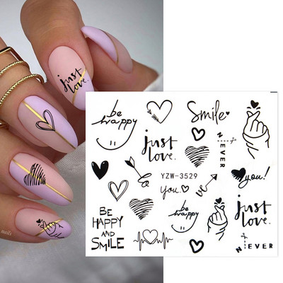 Anime Avocado Fruit Transfer Körömmatricák Bűbájok Nyári Víz matrica Körömhöz Csúsztatók Karakter kép Tetoválás Matrica Dekoráció