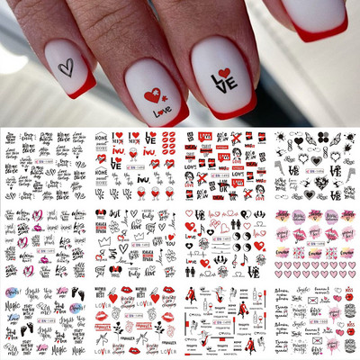 Anime Avocado Fruit Transfer Körömmatricák Bűbájok Nyári Víz matrica Körömhöz Csúsztatók Karakter kép Tetoválás Matrica Dekoráció