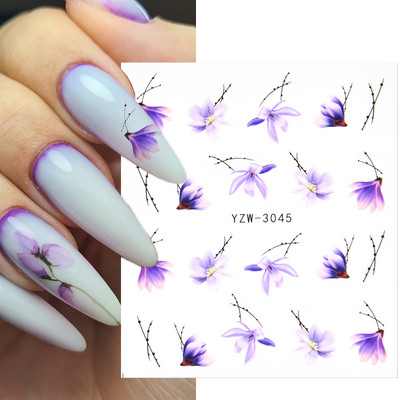 Anime Avocado Fruit Transfer Körömmatricák Bűbájok Nyári Víz matrica Körömhöz Csúsztatók Karakter kép Tetoválás Matrica Dekoráció