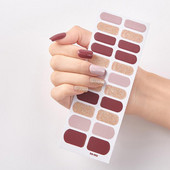 Uus toode Täiskattega küünekleebised Küüneotsad Maniküüri kaunistus Disainer Isekleepuv maniküür Creative Nailart Tips TSLM1