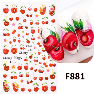 Μαύρο ασημί αστέρι 3D αυτοκόλλητο νυχιών Χρυσή καρδιά Αγγλικά γράμματα Εικόνα Αυτοκόλλητο συρόμενο φύλλο χειμερινού μανικιούρ Νυχιών Διακόσμηση NFCB