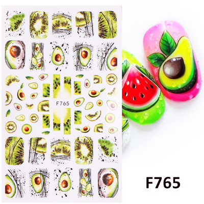 Μαύρο ασημί αστέρι 3D αυτοκόλλητο νυχιών Χρυσή καρδιά Αγγλικά γράμματα Εικόνα Αυτοκόλλητο συρόμενο φύλλο χειμερινού μανικιούρ Νυχιών Διακόσμηση NFCB