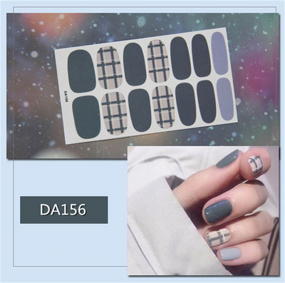 14 buc/coală autocolant lac de unghii cu leopard, împachetări adezive, autocolante impermeabile pentru unghii, decorațiuni, manichiură, livrare picătură