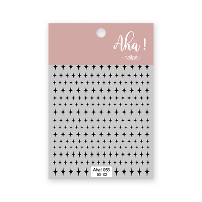 Αυτοκόλλητα νυχιών 1 φύλλου Forest Unicorn Dreamy Rainbow Lovely Decal Back Glue Korean Star Moon DIY εξαρτήματα συρόμενου μανικιούρ TG#024