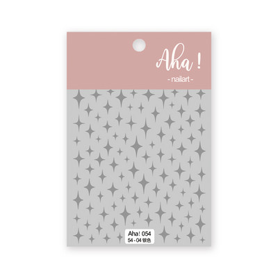 Αυτοκόλλητα νυχιών 1 φύλλου Forest Unicorn Dreamy Rainbow Lovely Decal Back Glue Korean Star Moon DIY εξαρτήματα συρόμενου μανικιούρ TG#024