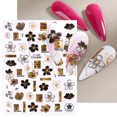 3D szerelem Valentin köröm matrica rajzfilm aranyos pár szerető csúszkák piros ajkak szív design pakolás köröm művészet manikűr dekoráció BEF106