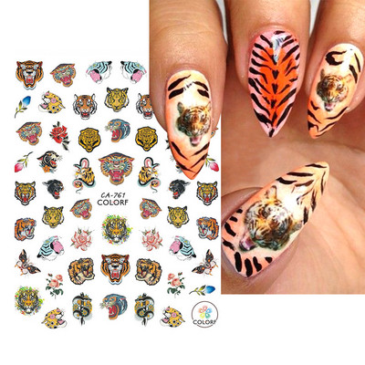 3D szerelem Valentin köröm matrica rajzfilm aranyos pár szerető csúszkák piros ajkak szív design pakolás köröm művészet manikűr dekoráció BEF106