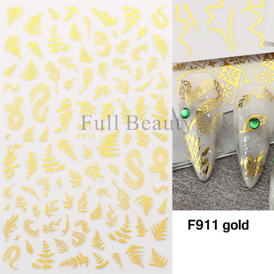 Evil Eyes Snake Küünekleebised Must Valged Liugurid küüntele Tähed Kuu Tähtkuju Kaunistused Lehed Lilled Kleebised NLF909