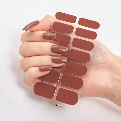 Mustrilised küüned loomingulise küünelakiga fooliumiga küünekleebiste 2020. aasta täielik ilu küüned kunsti kaunistus küünekleebiste disainer