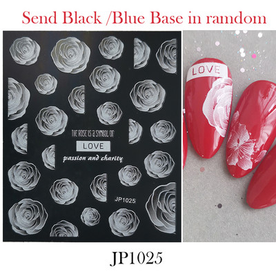 3D Space αυτοκόλλητα νυχιών Planet Nail Charms Stars Galaxy Foils Πολύχρωμα συρόμενα πυροτεχνήματα Ακουαρέλα Λουλούδια Διακόσμηση GLDP1396