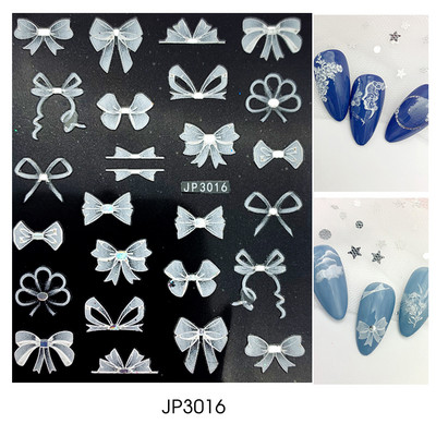 3D Space αυτοκόλλητα νυχιών Planet Nail Charms Stars Galaxy Foils Πολύχρωμα συρόμενα πυροτεχνήματα Ακουαρέλα Λουλούδια Διακόσμηση GLDP1396