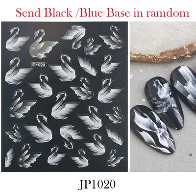 3D Space αυτοκόλλητα νυχιών Planet Nail Charms Stars Galaxy Foils Πολύχρωμα συρόμενα πυροτεχνήματα Ακουαρέλα Λουλούδια Διακόσμηση GLDP1396