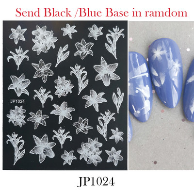 3D Space αυτοκόλλητα νυχιών Planet Nail Charms Stars Galaxy Foils Πολύχρωμα συρόμενα πυροτεχνήματα Ακουαρέλα Λουλούδια Διακόσμηση GLDP1396