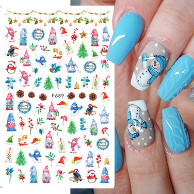 3D Space αυτοκόλλητα νυχιών Planet Nail Charms Stars Galaxy Foils Πολύχρωμα συρόμενα πυροτεχνήματα Ακουαρέλα Λουλούδια Διακόσμηση GLDP1396