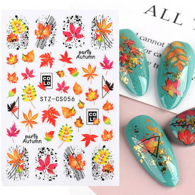 Glitter γαλλική γραμμή αυτοκόλλητα νυχιών Ασημί Λευκό λοξό αυτοκόλλητα λωρίδες Slider 3D Star Heart Λαμπερή διακόσμηση Νυχιών Συμβουλές για νύχια NLSTZ-CS068