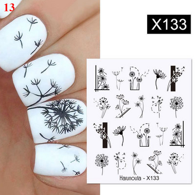 Αυτοκόλλητο νυχιών Αλουμινόχαρτο νυχιών Flower Fairy Butterfly Αυτοκόλλητα μεταφοράς γαλλικού κυμάτων Διακοσμητικά νυχιών DIY Art Αξεσουάρ αυτοκόλλητα για μανικιούρ