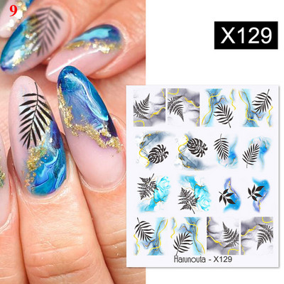 Αυτοκόλλητο νυχιών Αλουμινόχαρτο νυχιών Flower Fairy Butterfly Αυτοκόλλητα μεταφοράς γαλλικού κυμάτων Διακοσμητικά νυχιών DIY Art Αξεσουάρ αυτοκόλλητα για μανικιούρ