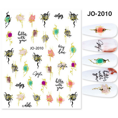 Αυτοκόλλητο νυχιών Αλουμινόχαρτο νυχιών Flower Fairy Butterfly Αυτοκόλλητα μεταφοράς γαλλικού κυμάτων Διακοσμητικά νυχιών DIY Art Αξεσουάρ αυτοκόλλητα για μανικιούρ