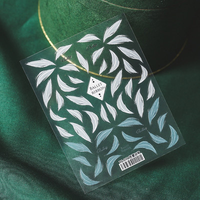 1 τεμ. Αυτοκόλλητο νυχιών Corpse Bride Abstract Girl Butterfly Flower Rose Nail Art Decal Decal Μανικιούρ Διακοσμήσεις Νυχιών Σχεδιαστής