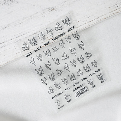 1 τεμ. Αυτοκόλλητο νυχιών Corpse Bride Abstract Girl Butterfly Flower Rose Nail Art Decal Decal Μανικιούρ Διακοσμήσεις Νυχιών Σχεδιαστής