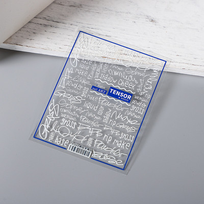 1 τεμ. Αυτοκόλλητο νυχιών Corpse Bride Abstract Girl Butterfly Flower Rose Nail Art Decal Decal Μανικιούρ Διακοσμήσεις Νυχιών Σχεδιαστής