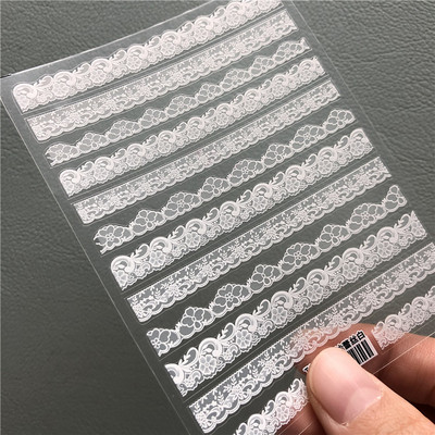 1 τεμ. Αυτοκόλλητο νυχιών Corpse Bride Abstract Girl Butterfly Flower Rose Nail Art Decal Decal Μανικιούρ Διακοσμήσεις Νυχιών Σχεδιαστής