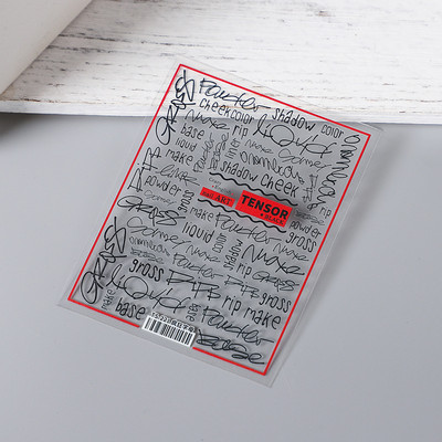 1 τεμ. Αυτοκόλλητο νυχιών Corpse Bride Abstract Girl Butterfly Flower Rose Nail Art Decal Decal Μανικιούρ Διακοσμήσεις Νυχιών Σχεδιαστής