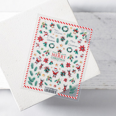 1 τεμ. Αυτοκόλλητο νυχιών Corpse Bride Abstract Girl Butterfly Flower Rose Nail Art Decal Decal Μανικιούρ Διακοσμήσεις Νυχιών Σχεδιαστής