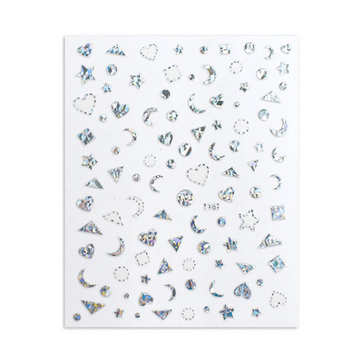 Ezüst körömmatricák körömcsúszkákhoz nyári csúszkák körömdizájn művészet színátmenetes csúszka transzfer arany ragasztós dekoráció 2022