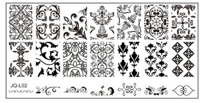2023 New Styles Nail Art Stamp Stamping Image Plate 6*12cm Πρότυπο νυχιών από ανοξείδωτο ατσάλι Εργαλεία στένσιλ για μανικιούρ