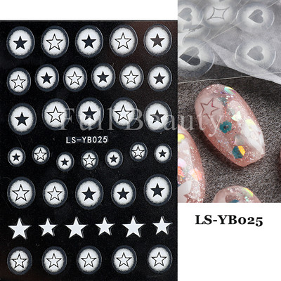 Χαριτωμένα αυτοκόλλητα νυχιών Πιγκουίνοι γάτας Πρωτοχρονιάτικη διακόσμηση 2023 Reflective Glitter Sliders Santa Claus Χειμερινά αυτοκόλλητα μανικιούρ NLLS-J45