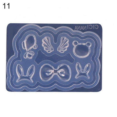 Mucegai din silicon pentru nail art, frunze, flori, bricolaj, artizanat, bijuterii, accesorii de decor