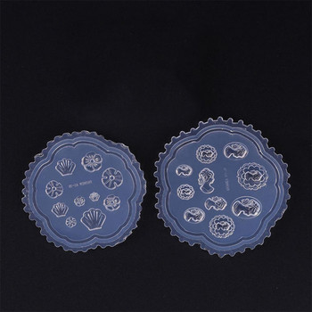 50% Hot Sale Nail Art Silicone Mold Leaves Flower DIY Craft διακοσμητικά κοσμήματα
