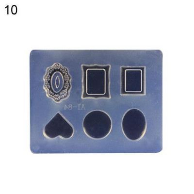 50% Hot Sale Nail Art Silicone Mold Leaves Flower DIY Craft διακοσμητικά κοσμήματα