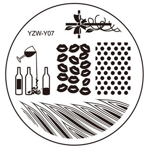 1 tk uus moodne uhke küünekunstitrükk tembeldusplaadid hea kvaliteediga küünelaki šabloon küünte šabloon DIY stiilitööriistad