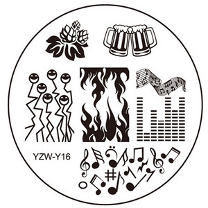 1 tk uus moodne uhke küünekunstitrükk tembeldusplaadid hea kvaliteediga küünelaki šabloon küünte šabloon DIY stiilitööriistad