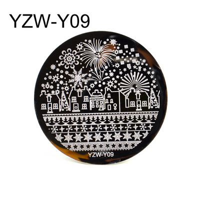 1 τεμ. ριγέ πλάκες σφράγισης λουλουδιών πεταλούδα πλάκα σφραγίδας Μάρμαρο Γεωμετρικό ανοξείδωτο ατσάλι Nail Art Stencil εικόνας πιάτου