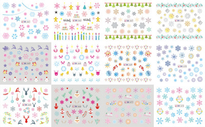 12 τμχ Αυτοκόλλητα νυχιών ποπ αρτ Σχέδια για σέξι κορίτσια κόμικ Χαλκομανίες μεταφοράς νερού Μανικιούρ DIY Lips Διακοσμήσεις νυχιών