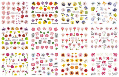 12 τμχ Αυτοκόλλητα νυχιών ποπ αρτ Σχέδια για σέξι κορίτσια κόμικ Χαλκομανίες μεταφοράς νερού Μανικιούρ DIY Lips Διακοσμήσεις νυχιών