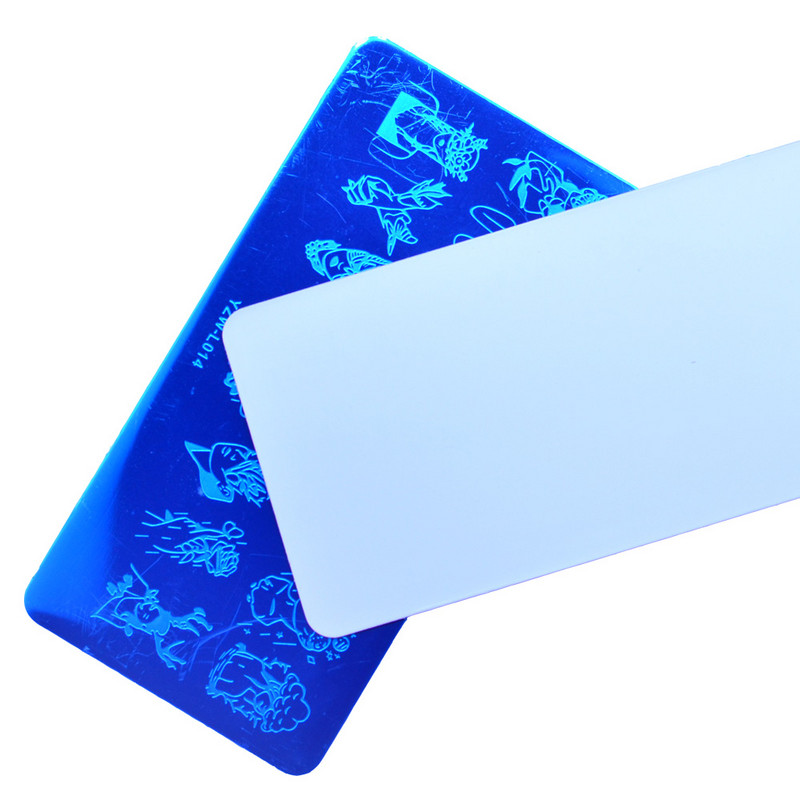 1PC leptir Božićna čelična ploča za utiskivanje noktiju Cvijet Čipka Lišće Slika nakita Geometrijska šablona za lak Predložak za nokte