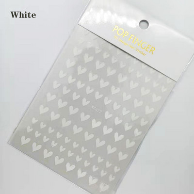 Fényes Gold Star Moon Sun körömmatricák manikűr kiegészítőkhöz Szívtoll Állatok Nyomtatás Öntapadó körömpakolás