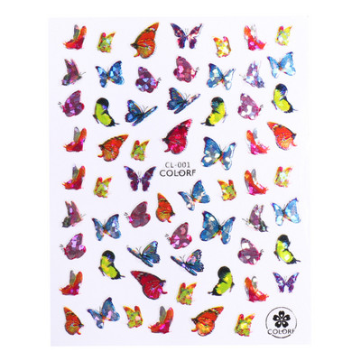 5D armas karusüda Multifilm Küünekleebised Punane Südamearmastaja Disain Valentine Maniküür Amuletid Liugurid Kleebised Küünekaunistus