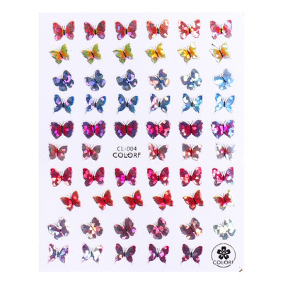 5D armas karusüda Multifilm Küünekleebised Punane Südamearmastaja Disain Valentine Maniküür Amuletid Liugurid Kleebised Küünekaunistus