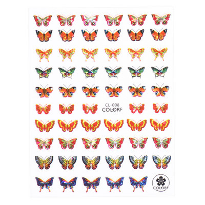 5D armas karusüda Multifilm Küünekleebised Punane Südamearmastaja Disain Valentine Maniküür Amuletid Liugurid Kleebised Küünekaunistus