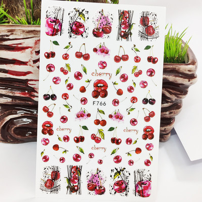 3D küünekleebised Line murupärja lehtede kleebised küüntele Sügisdisaini kleebis maniküüri liuguri kleebis küünekunsti kaunistuseks