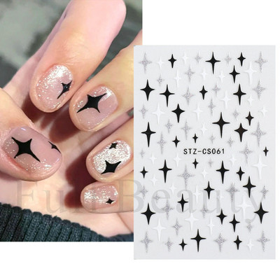 1kom Gradient Blush naljepnice za nokte Cute Sweet Love 3D klizači za manikuru Nude crvene prozirne dekoracije za nokte LASTZ-CS122