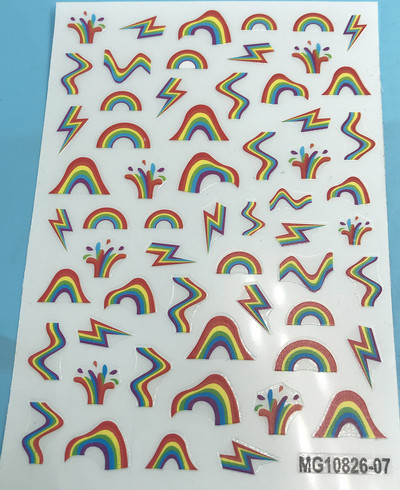 Autocolante 3D pentru unghii, 2020