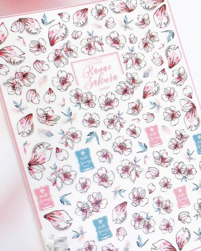 Autocolante 3D pentru unghii, 2020